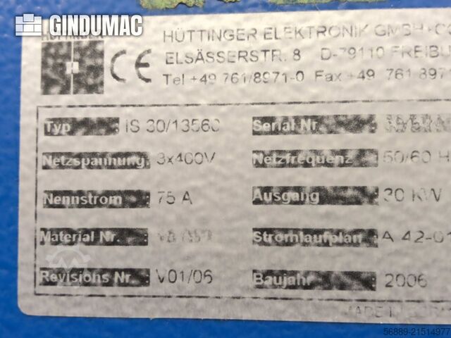 TRUMPF Trumatic L 3050 TRUMPF Trumatic L 3050