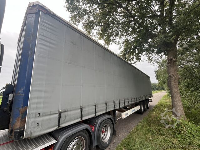 KRONE Schiebeplanenauflieger BPW Achse Tautliner Curtainside 2010 KRONE SD Schuifzeil oplegger  tautliner curtainside 2010