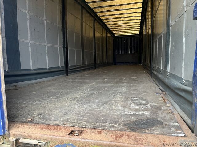 KRONE Schiebeplanenauflieger BPW Achse Tautliner Curtainside 2010 KRONE SD Schuifzeil oplegger  tautliner curtainside 2010