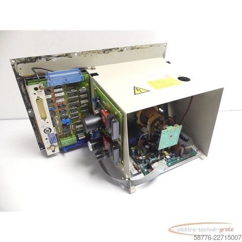 Component Siemens SINUMERIK 548 025.9015.04 System 3 Bedientafel + Steuerung SN A1452596