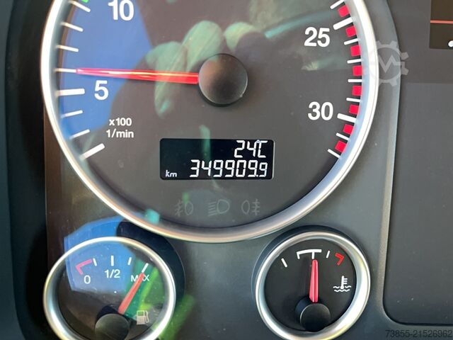 Kipper MAN TGS 18.500 4x4H BLS with 2010 Kempf SKM 31/2 SR tipper semi-trailer