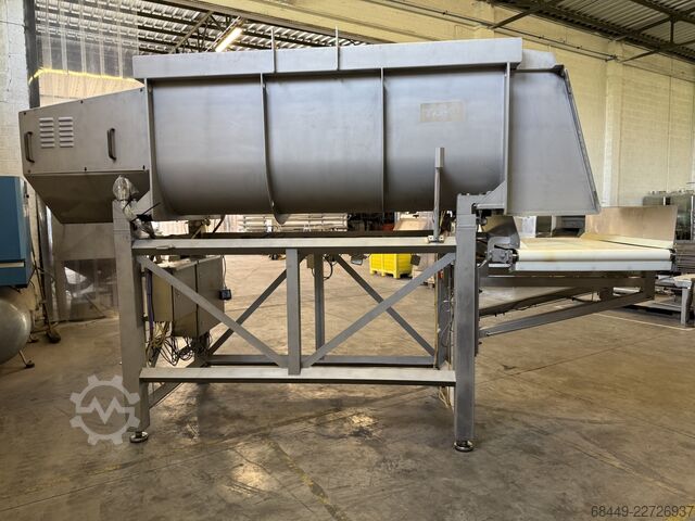 Twin shaft paddle mixer 2.600L, IPM 2000 Inotec dubbele peddelmenger 2.600L Type IPM 200