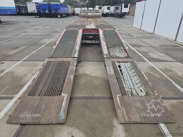Low loader NOOTEBOOM MCOS-48-03 3 ASSEN GEDWONGEN GESTUURD, 3X HYDRA...