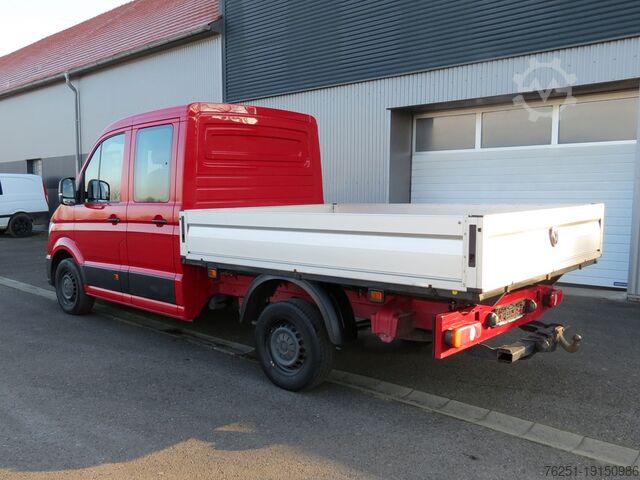 LKW mit Pritsche (offen) VW Crafter Pritsche 35 DOKA FWD 7-Sitzer LE