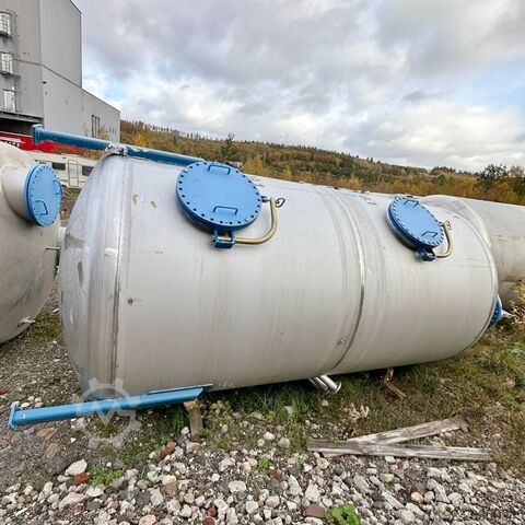 25000 liter double-deck tank made of V2A (2 x 12500 liters) INOX - MAURER AG 8749
