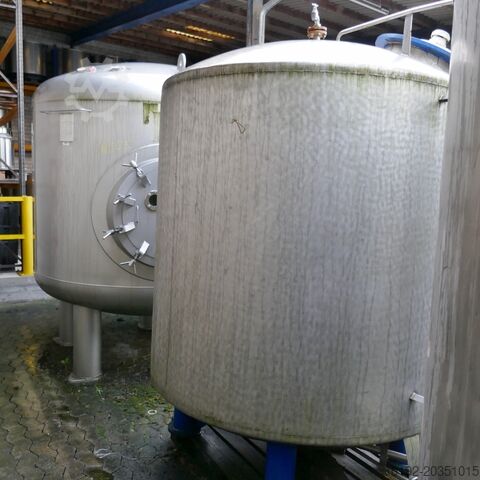 3500 liter tank made of V2A 7813