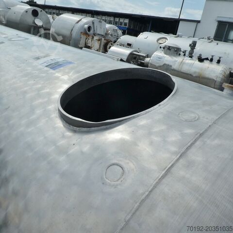 5000 liter tank made of V2A 7556
