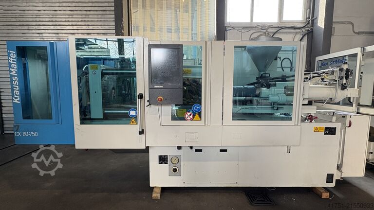 Spritzgießmaschine KraussMaffei KM 80-750 CX
