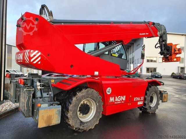 Telehandler MAGNI Magni RTH 6.30 SH / Fällkran / nur 110h / 2022