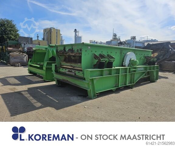 Siebmaschine Haver & Böcker 20/60-2 Haver & Böcker Screening machine 20/60-2