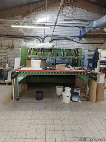 Solid wood press Societa Italiana Macchine 