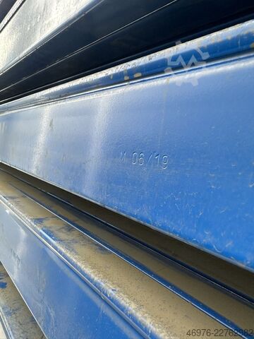 4,500 x 1,100 mm / Length: 14.04 linear meters. BITO PRO Palettenregalanlage Palettenregal Regal