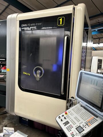 5 axis universal machining center DMG DMU 70 Evo