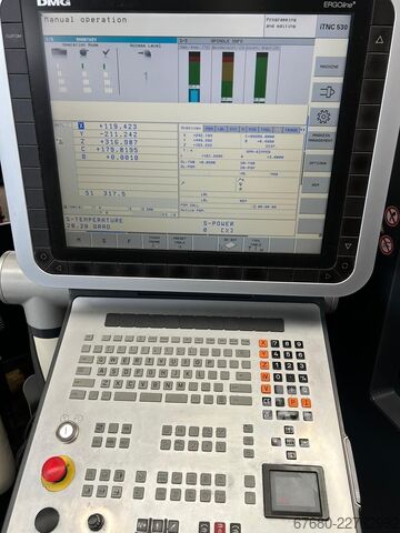 5 axis universal machining center DMG DMU 70 Evo