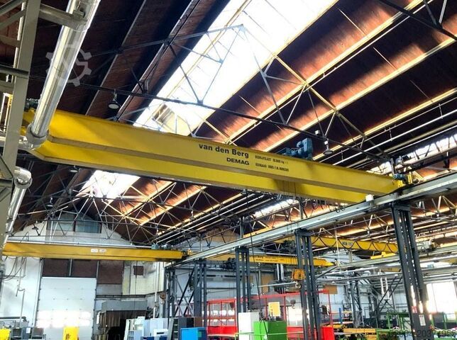 Förderbänder, Brückenkrane, Gerüstkrane Demag 10 ton x 11 360 mm