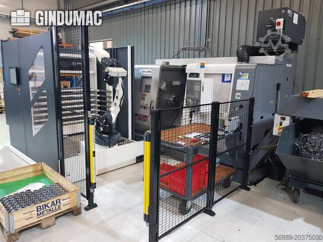 Horizontal-Drehmaschine Okuma LU300-M + BMO