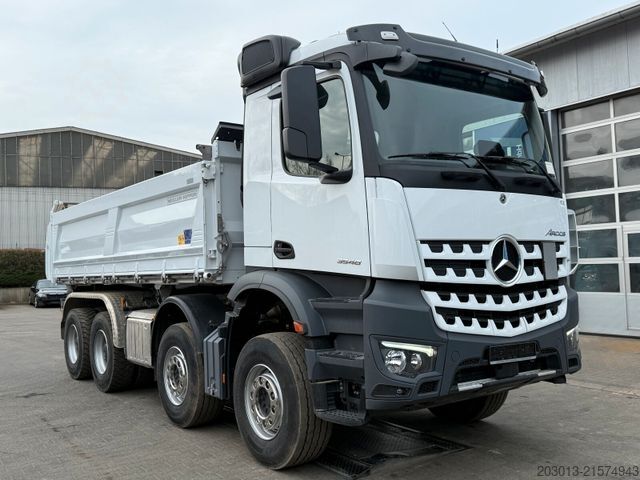 Dreiseitenkipper LKW MERCEDES-BENZ AROCS 3548 8x4 Euro 6 Meiller Kipper Bordmatik