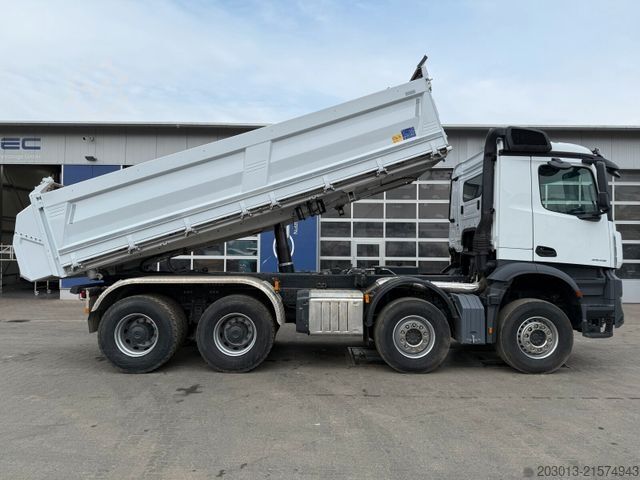 Dreiseitenkipper LKW MERCEDES-BENZ AROCS 3548 8x4 Euro 6 Meiller Kipper Bordmatik