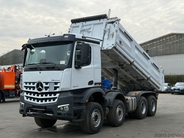 Dreiseitenkipper LKW MERCEDES-BENZ AROCS 3548 8x4 Euro 6 Meiller Kipper Bordmatik