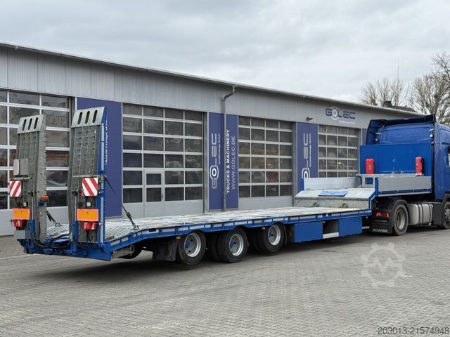 Tieflader-Sattelauflieger  ELBO EN04 Tieflader 3 Achs / 2 Liftachsen