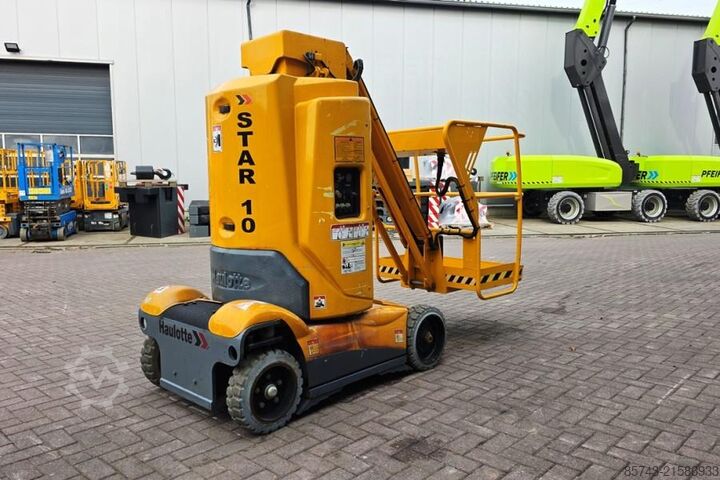 Scherenhebebühne Haulotte STAR 10 Electric, 10m Working Height, 3m Reach, 20