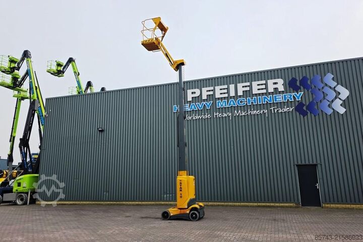 Scherenhebebühne Haulotte STAR 10 Electric, 10m Working Height, 3m Reach, 20