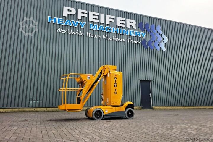 Scherenhebebühne Haulotte STAR 10 Electric, 10m Working Height, 3m Reach, 20