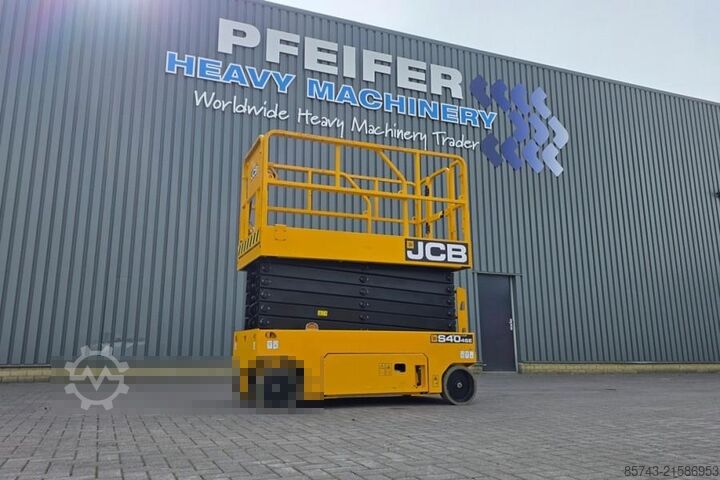 Scherenhebebühne JCB S4046E Valid inspection, *Guarantee! 12m Working H