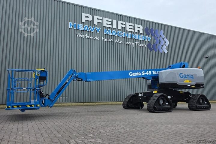 Teleskopbühne Genie S45XC Trax Valid inspection, *Guarantee! Diesel, 4