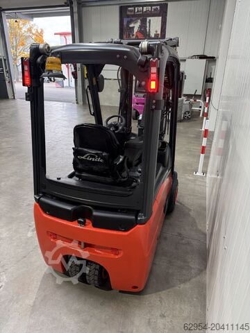 Elektro 3 Rad-Stapler Linde E 18-02 EVO Triplex STVO