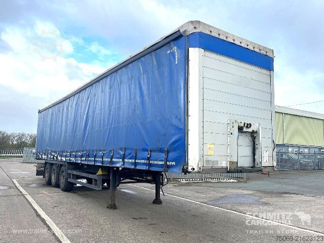 Open semitrailer with tarp Schmitz Cargobull Curtainsider Coil