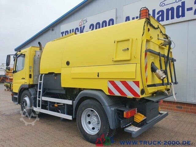 Kehrmaschine Mercedes-Benz Atego 1524 Bucher Johnston VS650 Deutsches Gerät