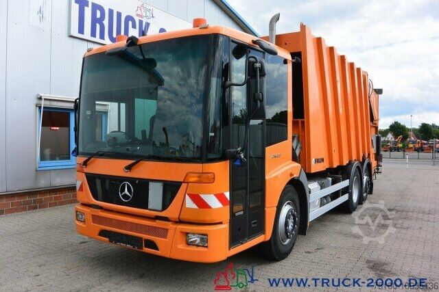 Garbage truck Mercedes-Benz Econic 2633 Faun Variopress 522 Zöller Schüttung
