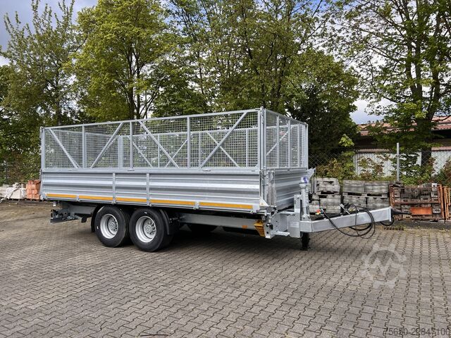 Tipper trailer Möslein TTD 14  5,70 m  14 t Tandem- Kipper Tieflader 5,70 m lang, Breite Reifen-- Neufahrzeug --