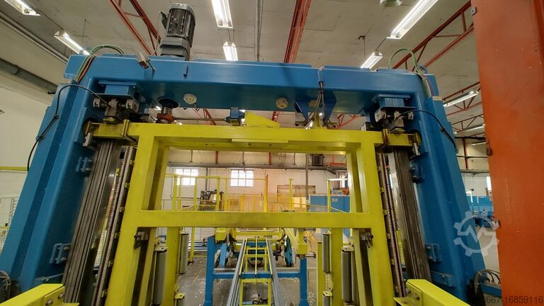 Komplette Anlage: Schneiden, Palettieren... KURTZ PROLINE VBR-S3