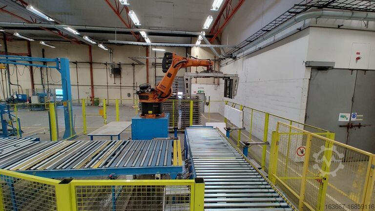 Komplette Anlage: Schneiden, Palettieren... KURTZ PROLINE VBR-S3