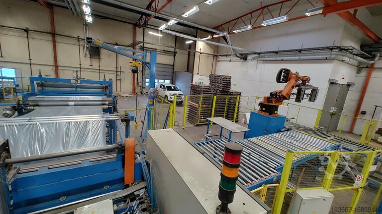 Komplette Anlage: Schneiden, Palettieren... KURTZ PROLINE VBR-S3