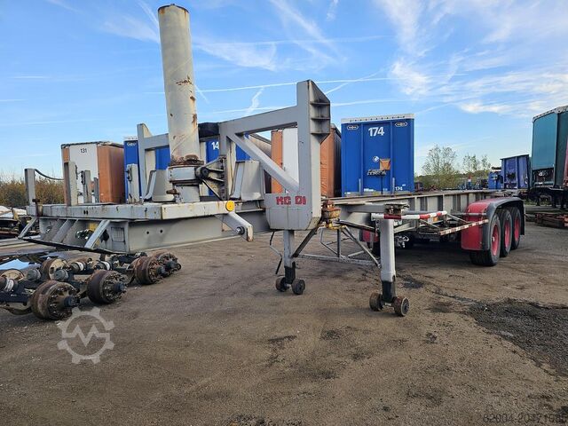 Container transport Pacton 3139 C-3 K | 30 FOOT KIPPER | STEEL SUSPENSION ...