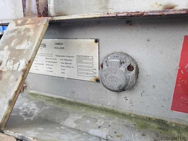 Container transport Pacton 3139 C-3 K | 30 FOOT KIPPER | STEEL SUSPENSION ...