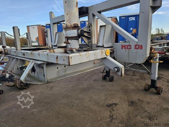 Container transport Pacton 3139 C-3 K | 30 FOOT KIPPER | STEEL SUSPENSION ...