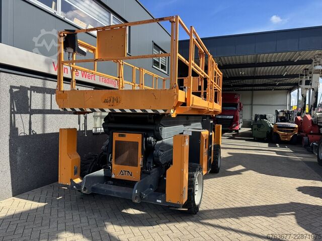 ATN CX 15 Scherenarbeitsbühne / Arbeitsbühne / Scherenbühne 15 m Arbeitshöhe Kubota Diesel 2017 ATN CX 15 SchaarHoogwerker / Arbeitsbuhne / Sciccor 15M werkhoogte Kubota Diesel 2017