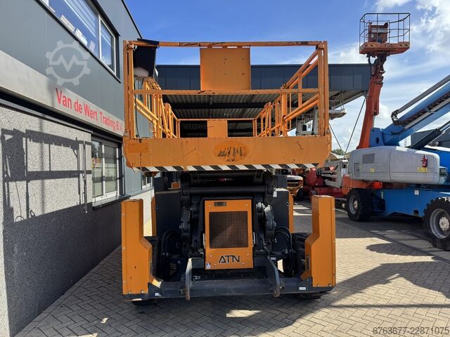 ATN CX 15 Scherenarbeitsbühne / Arbeitsbühne / Scherenbühne 15 m Arbeitshöhe Kubota Diesel 2017 ATN CX 15 SchaarHoogwerker / Arbeitsbuhne / Sciccor 15M werkhoogte Kubota Diesel 2017