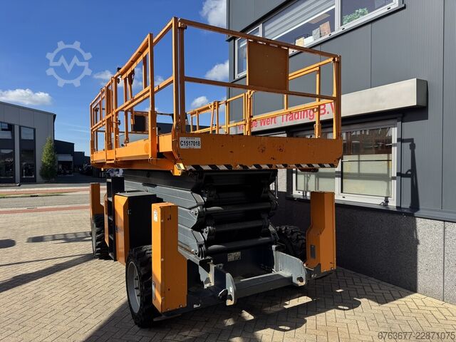 ATN CX 15 Scherenarbeitsbühne / Arbeitsbühne / Scherenbühne 15 m Arbeitshöhe Kubota Diesel 2017 ATN CX 15 SchaarHoogwerker / Arbeitsbuhne / Sciccor 15M werkhoogte Kubota Diesel 2017