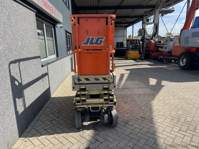 JLG 1930 ES Scherenarbeitsbühne / Scherenlift, 8 m Arbeitshöhe, elektrisch, Baujahr 2007, Batterie a JLG 1930 ES Schaarhoogwerker / Sciccor Lift 8M Werkhoogte elektrisch 2007 Accu 2024