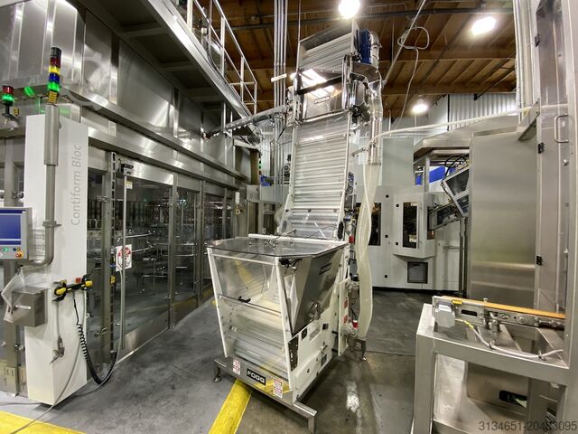 Krones-Komplettabfüllanlage, 54.000 Flaschen pro Stunde Krones 54.000 Bph Water bottling Line