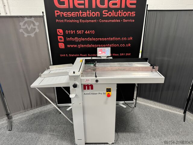 Creasing and perforating machine Morgana Autocreaser Pro 50