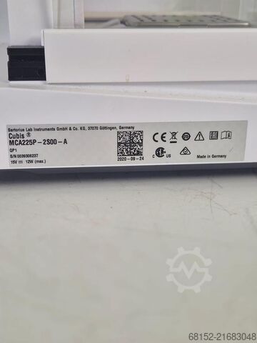 Sartorius MCA225P-2S00-A Cubis II Semi-Mikrowaage Sartorius MCA225P-2S00-A