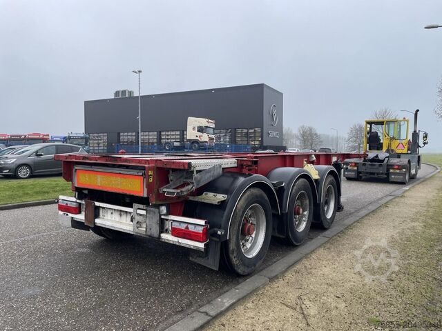Container transport Van Hool Tankcontainerchassis 20 FT Chassis / Discbrakes...
