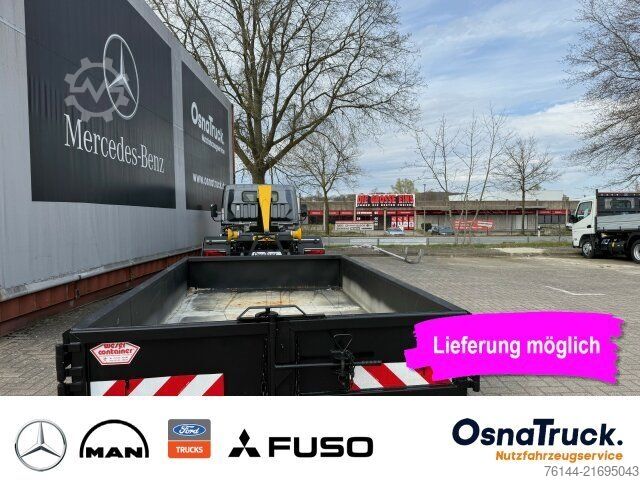 Transporter mit Kipper FUSO 7C18e Palfinger Abrollkipper Klima,Nutzl.3195 KG