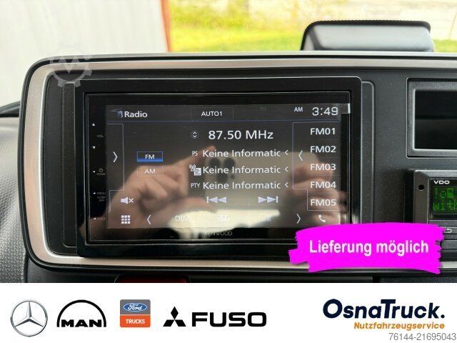 Transporter mit Kipper FUSO 7C18e Palfinger Abrollkipper Klima,Nutzl.3195 KG